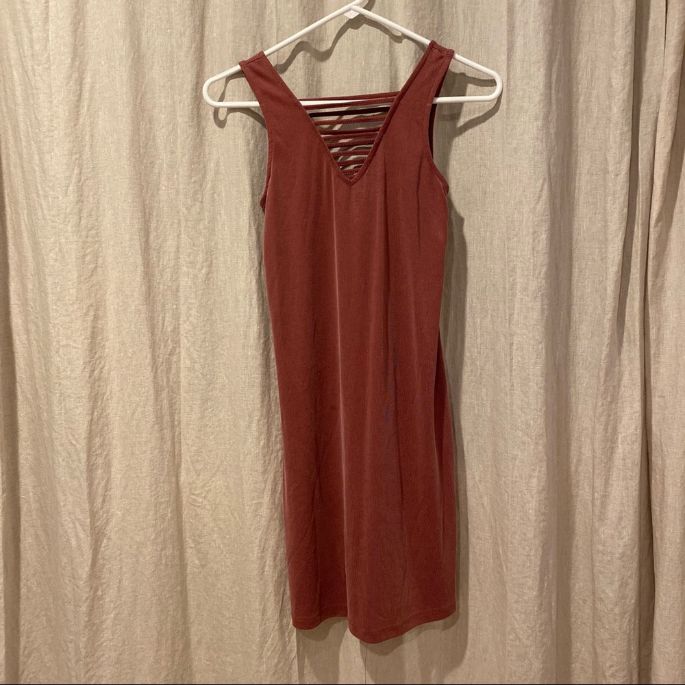 Ribbed dress